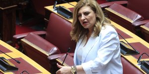 Η βουλευτής του ΠΑΣΟΚ Ευαγγελία Λιακούλη