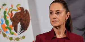 Η πρόεδρος του Μεξικού, Κλαούδια Σέινμπαουμ