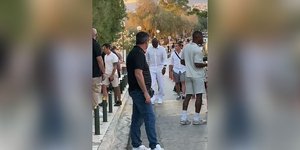 Ο Μάικλ Τζόρνταν σε δείπνο προς τιμήν του στο Καβούρι