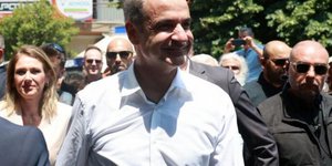 Ο πρωθυπουργός Κυριάκος Μητσοτάκης