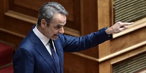 Ο πρωθυπουργός Κυριάκος Μητσοτάκης