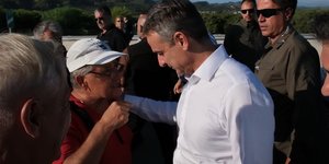 Περιοδεία Μητσοτάκη στην Ηλεία
