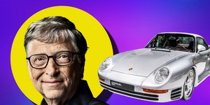 Ο Μπιλ Γκέιτς και η Porsche 959 που είχε αγοράσει στο παρελθόν / Φωτογραφίες: Shutterstock