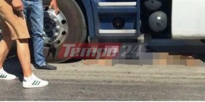 Σοκ στην Πάτρα: Νταλίκα παρέσυρε γυναίκα