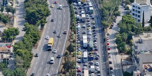 Traffic in Athens