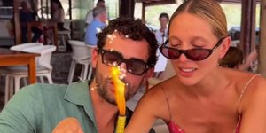 Η Μαρία Ολυμπία γιόρτασε τα γενέθλιά της με τον Γιάννη Γουλανδρή 