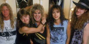 Ο Όζι Όζμπορν με τους Metallica