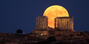 Πανσέληνος του Ελαφιού στο Σούνιο