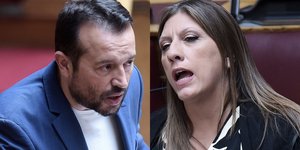Νίκος Παππάς και Ζωή Κωνσταντοπούλου