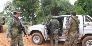 Στρατιώτες της Παραγουάης