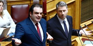 Κόντρα Πιερρακάκη - Ανδρουλάκη στη Βουλή