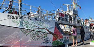 Το πλοίο Handala