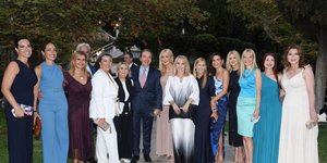 Από τη δεξίωση στο Προεδρικό