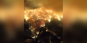 Πύρινη κόλαση στην Προύσα