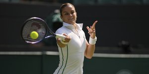 H Μαρία Σάκκαρη στο Wimbledon