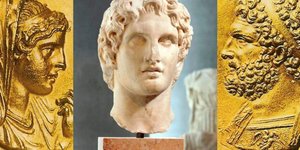 Ολυμπιάδα, Αλέξανδρος και Φίλιππος Β' / WIKIPEDIA