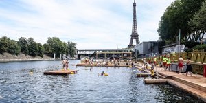 Άνοιξε ο Σηκουάνας για κολύμβηση για το κοινό μετά από έναν αιώνα