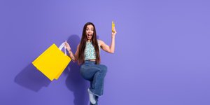 Γυναίκα και shoppping