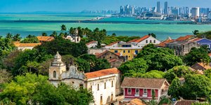 Η πόλη Ρεσίφε στη Βραζιλία