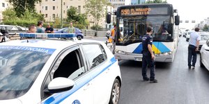 Τροχαίο με λεωφορείο στη Συγγρού