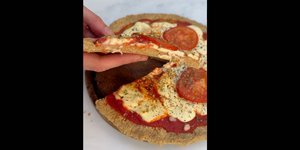 Συνταγή για πίτσα χωρίς αλεύρι