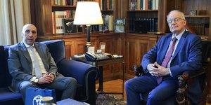 Γιάννης Μπρατάκος και Κώστας Τασούλας