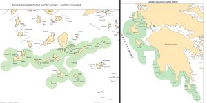 Χάρτες με τα θαλάσσια πάρκα που ανακοίνωσε ο πρωθυπουργός
