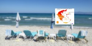 Πολύ υψηλή η θερμική επιβάρυνση σήμερα στη χώρα λόγω του καύσωνα