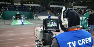 Τηλεοπτική κάμερα σε γήπεδο