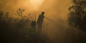 Κατάσβεση φωτιάς στη Τουρκία
