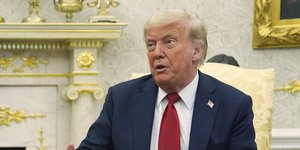 Ο Αμερικανός πρόεδρος Ντόναλντ Τραμπ