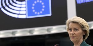 Η πρόεδρος της Κομισιόν, Ούρσουλα φον ντερ Λάιεν