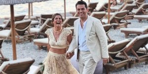 Η Χριστίνα Βραχάλη και ο σύζυγός της Γκρέιαμ Γουντ