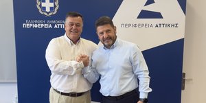 Ο Περιφερειάρχης Αττικής υπέγραψε με τον Δήμαρχο Πόρου Γιώργο Κουτουζή προγραμματική σύμβαση ύψους 510.000 ευρώ