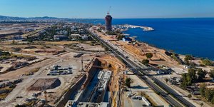 Τα έργα στην υπογειοποίηση της Ποσειδώνος