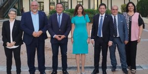 Από την επίσκεψη της υπουργού Παιδείας στο ΕΚΠΑ