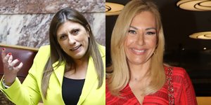 Ζωή Κωνσταντοπούλου και Τίνα Μεσσαροπούλου