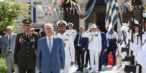 Ο Κωνσταντίνος Τασούλας στην Πάρο