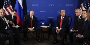 Συνάντηση των προέδρων ΗΠΑ και Ρωσίας στην Αλάσκα 