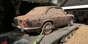 Μια Alfa Romeo GTV παρατημένη για 40 χρόνια