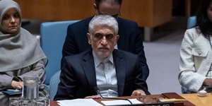 Ο Μόνιμος Αντιπρόσωπος του Ιράν, Αμίρ Ιραβανί