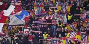 Φίλαθλοι της Ατλέτικο Μαδρίτης