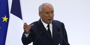 Ο Γάλλος πρωθυπουργός Φρανσουά Μπαϊρού