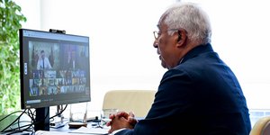 Σε εξέλιξη η τηλεδιάσκεψη των Ευρωπαίων ηγετών για την Ουκρανία