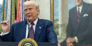 Ο πρόεδρος των ΗΠΑ, Ντόναλντ Τραμπ 