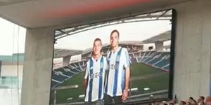 Συγκινητικές στιγμές στο Ντραγκάο για τον Ντιόγκο Ζότα πριν από το φιλικό Πόρτο - Ατλέτικο 