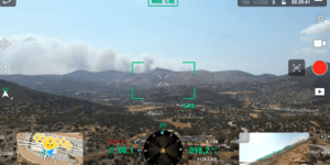 Εικόνα από drone του ΑΔΜΗΕ