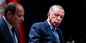 Ο Τούρκος πρόεδρος Ταγίπ Ερντογάν και της Αιγύπτου, Αμπντέλ Φατάχ αλ Σίσι 