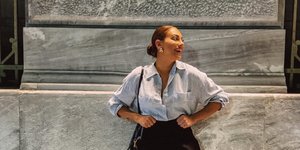 Η Ευρυδίκη Βαλαβάνη δείχνει το σώμα της 1,5 μήνα μετά τη γέννηση του γιου της