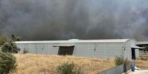 Μεγάλη φωτιά στην Αχαΐα